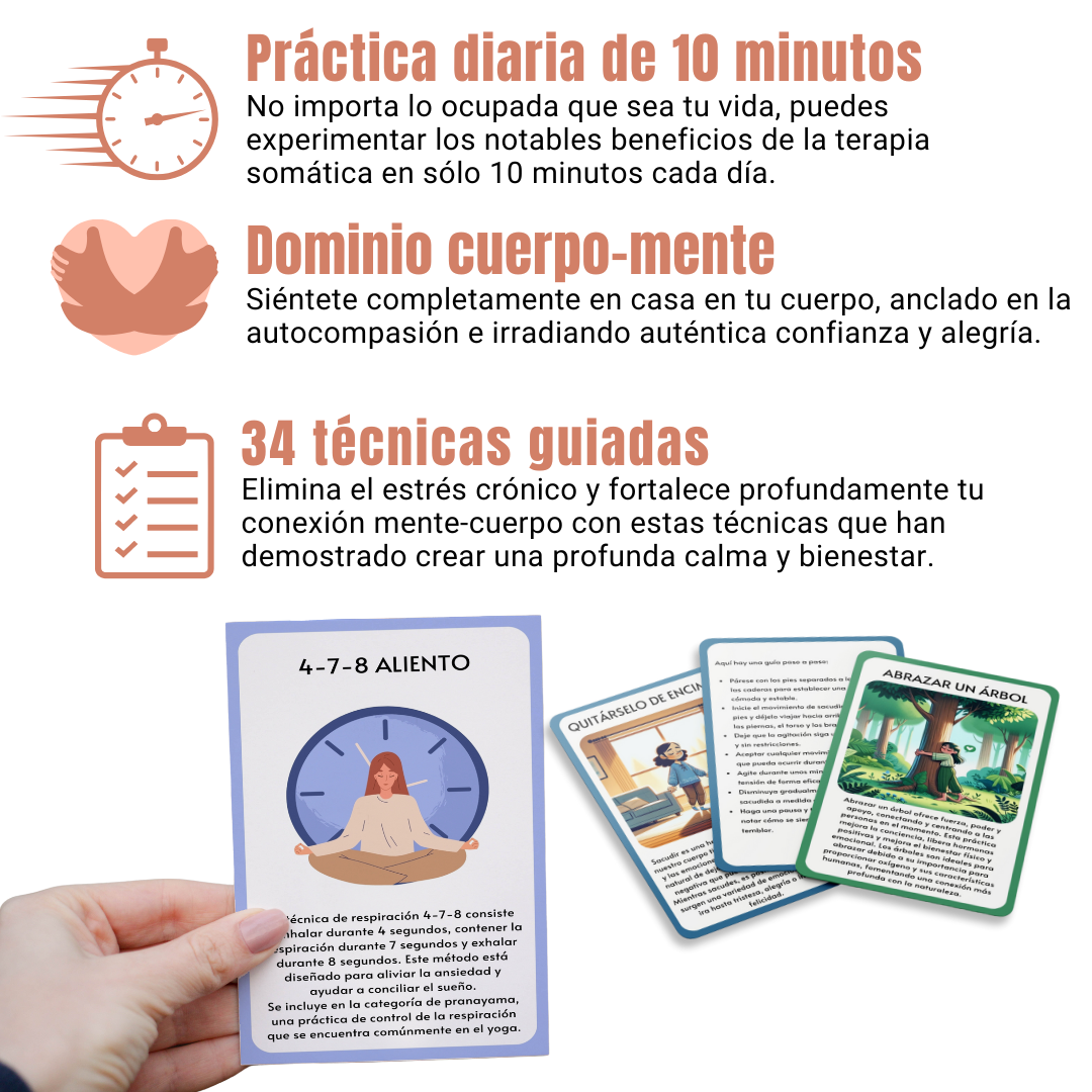 Ejercicios y técnicas de terapia somática